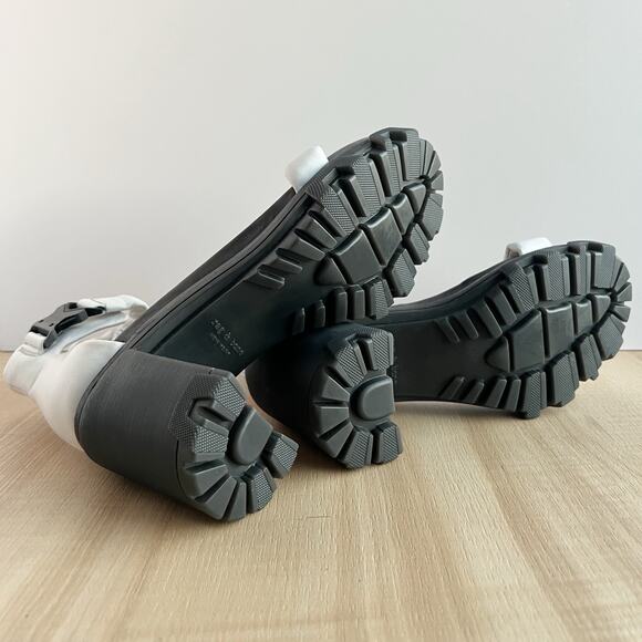 Rag & Bone Shane Block Heel Utility Sandals Lug Sole US 7 MSRP $450 NWOT - Picture 5 of 13